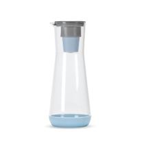 Jarro de filtro de água Hydros Slim Design 1,2 L azul sem BPA