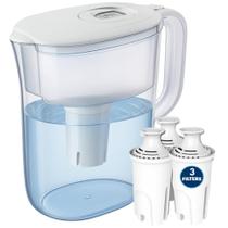 Jarro de filtro de água JOEY'Z 7-Cup com 3 filtros e lembrete