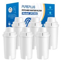 Jarro de filtro de água PUREPLUS Replacement Brita Mavea, pacote com 6