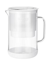Jarro de filtro de água Waterdrop, 10 xícaras, certificado pela NSF, branco