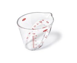 Jarro de medição OXO Good Grips Mini Angled 60mL transparente/vermelho Jarro de medição OXO Good Grips Mini Angled 60mL transparente/vermelho