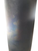 Jarro De Vidro Preto Fosco Decoração Enfeite Jarro De Vidro Preto Fosco Decoração Enfeite