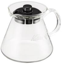 Jarro Kalita Wave Series 500ml de vidro resistente ao calor Jarro Kalita Wave Series 500ml de vidro resistente ao calor