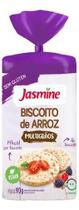 Jasmine Biscoito De Arroz Multigrãos Sem Glúten 90g Jasmine Biscoito De Arroz Multigrãos Sem Glúten 90g