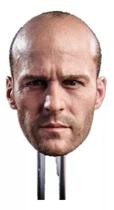 Jason Statham Head - Cabeça Tipo Hot Toys 1/6 Mercenarios