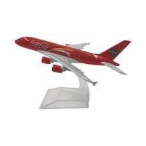 JASON TUTU 16cm AirAsia Airbus A320 Avião Modelo Avião Diecast Metal Aviões Escala 1/400