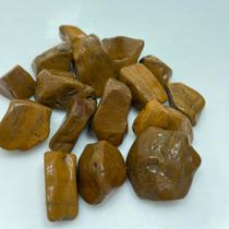 Jasper amarelo bruto pacote com 1Kg - qualidade A