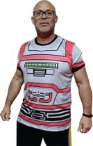 Jaspion coleção metaltex camisa rash guard manga curta- prazo para entrega em 30 dias