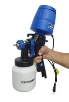 Jato eletr ceronte gpp 450 plus para pintura com aquecimento do ar motor removivel 450w 220v. - JAMO