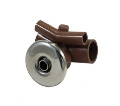 Jato T Duplo Inox Cromado Drenante Ar Agua Hidromassagem