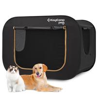 Jaula para Perro KingCamp XXL Tienda Plegable Tipo Pop-Up Negra Jaula para Perro KingCamp XXL Tienda Plegable Tipo Pop-Up Negra