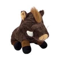 Javali de Pelúcia Realista Safari Savana - Fizzy