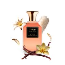 Jawhara Golden Nectar Eau de Parfum Ambarino Branco 100 ml Notas de Bergamota, Flor de Baunilha, Ylang-Ylang e Almíscar Longa Duração Uso Diário Tamanho para Viagem