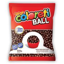 Jazam Coloreti Mini Ball Chocolate ao Leite - Pacote 500G Jazam Coloreti Mini Ball Chocolate ao Leite - Pacote 500G