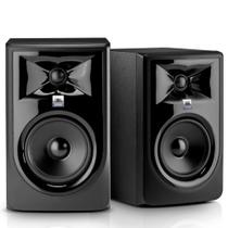JBL 308P MKII Par de caixas ativas 8" 2-vias Studio Monitor Bivolt Preto
