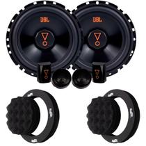 JBL 62VMS80 Kit 4 Altos 2 Vias 320W 4 Anéis Acústicos Som Automotivo Top