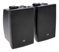 Jbl Caixa De Som Ambiente C321 Acústica 30w Rms Cada Preta Kit 02 Unidades