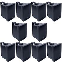 Jbl Caixa De Som Ambiente C321 Acústica 30w Rms Cada Preta Kit 10 Unidades