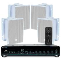 Jbl Som Ambiente Amplificador Bluetooth Area Churrasqueira + 04 Caixas C321 Jbl Jbl Som Ambiente Amplificador Bluetooth Area Churrasqueira + 04 Caixas C321 Jbl