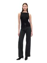Jean ancho de pierna para mujer GAP tiro alto lavado negro talla 33 Jean ancho de pierna para mujer GAP tiro alto lavado negro talla 33