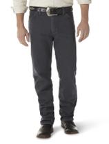 Jean Wrangler, masculino, grande e alto, 13 MWZ, com corte de caubói, cinza, 34 L x 38 L