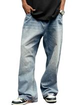 Jeans Baggy Y2K FantasyGears - Unissex - Perna Larga