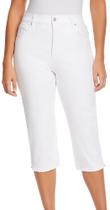 Jeans Capri Gloria Vanderbilt Amanda Vintage White Women