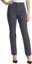 Jeans cônicos clássicos Gloria Vanderbilt Amanda, 16, cinza Jeans cônicos clássicos Gloria Vanderbilt Amanda, 16, cinza