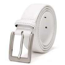 Jeans de couro casuais Belt XOUXOU branco (S101) tamanho 44 Jeans de couro casuais Belt XOUXOU branco (S101) tamanho 44