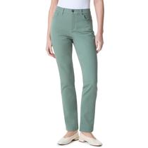 Jeans Feminino Clássico Cintura Alta Tapered Amanda Gloria Vanderbilt
