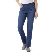 Jeans Gloria Vanderbilt Amanda Pull On de Cintura Alta