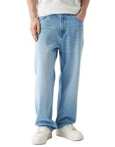 Jeans Kodaruber Masculinos Y2k Skater Vintage Low Rise Baggy Blue Jeans Kodaruber Masculinos Y2k Skater Vintage Low Rise Baggy Blue