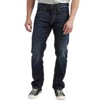 Jeans Silver Jeans Co. Eddie Athletic Fit com pernas cônicas masculinas