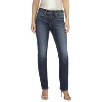 Jeans Silver Jeans Co. Perna reta Suki Mid Rise Curvy Fit