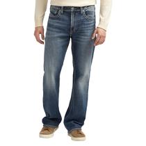 Jeans Silver Jeans Co. Perna reta Zac Relaxed Fit para homens