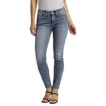 Jeans Silver Jeans Co. Suki Mid Rise Curvy Fit para mulheres magras Jeans Silver Jeans Co. Suki Mid Rise Curvy Fit para mulheres magras