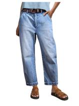 Jeans SOLY HUX Vintage Cropped Mid-Rise Barrel, jeans femininos