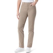 Jeans Tapered de Cintura Alta Gloria Vanderbilt Amanda Avellana 31" Jeans Tapered de Cintura Alta Gloria Vanderbilt Amanda Avellana 31"