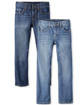 Jeans The Children's Place Boys Basic Straight Leg 18H x2