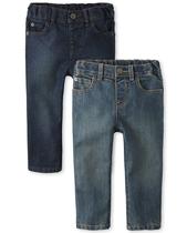 Jeans The Children's Place para bebês e crianças pequenas, pacote com 4 unidades 4T Jeans The Children's Place para bebês e crianças pequenas, pacote com 4 unidades 4T