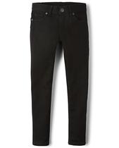 Jeans The Children's Place Super Skinny para meninas 6X/7 - Preto Jeans The Children's Place Super Skinny para meninas 6X/7 - Preto
