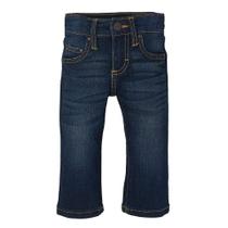 Jeans Wrangler corte botamanga azul oscuro para bebé niño Jeans Wrangler corte botamanga azul oscuro para bebé niño