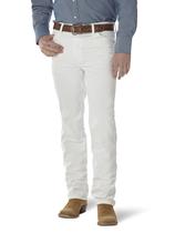 Jeans Wrangler Cowboy Cut Slim Fit brancos para homens
