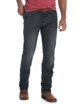 Jeans Wrangler masculinos, retrô, slim fit, perna reta, Jerome