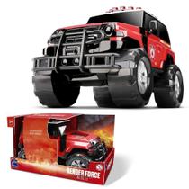 Jeep Carrinho Render Force Rescue 32 Cm - Roma Brinquedos Jeep Carrinho Render Force Rescue 32 Cm - Roma Brinquedos