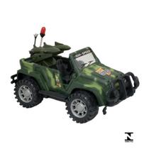 Jeep de combate - Carrinho Verde Exército - BBR Toys