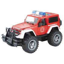 Jeep De Resgate 1:16 Luz, Som E Fricção 764 - Shiny Toys - SHINYT