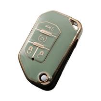 Jeep Grand Cherokee Gladiator Wrangler JT JLU TJ JL Renegade Compass TPU Key Case Shell Cover Holder