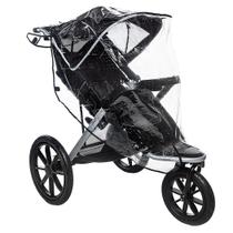 Jeep Jogging Stroller Weather Shield, Baby Rain Cover, Tamanho Universal para caber a maioria dos carrinhos de corrida, impermeável, à prova de vento, ventilação, proteção, pram, vinil, claro, plástico