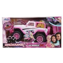 Jeep RC Jada Girlmazing 1:16 - Com Decoração Exclusiva de Estrelas Jeep RC Jada Girlmazing 1:16 - Com Decoração Exclusiva de Estrelas